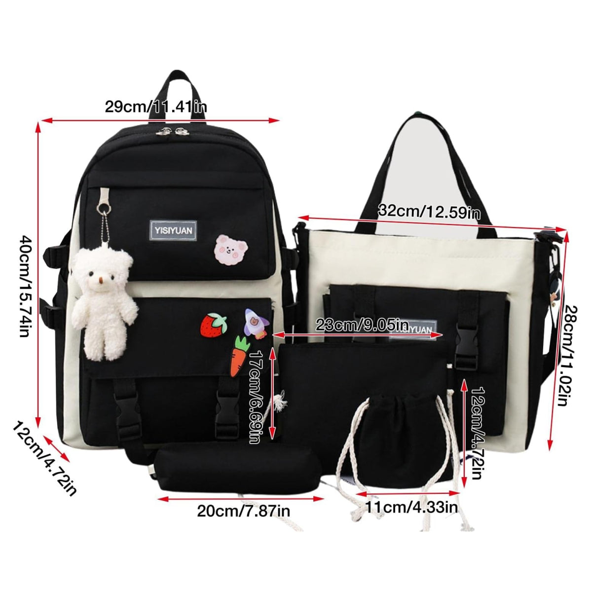 Kit Maleta Importado - 5 en 1 PREMIUM KIUT