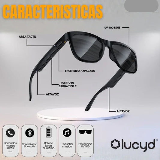 GAFAS SMART CON BLUETOOTH Y AUDIO