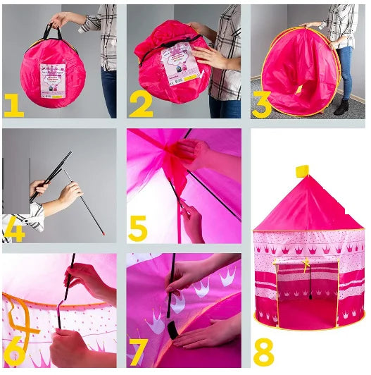 Carpa Castillo Infantil Plegable