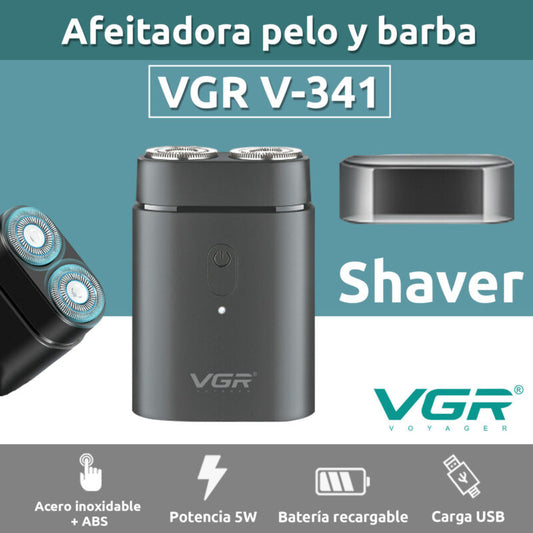 Mini Afeitadora Eléctrica para Hombres 🎁 ¡Tu afeitado perfecto!