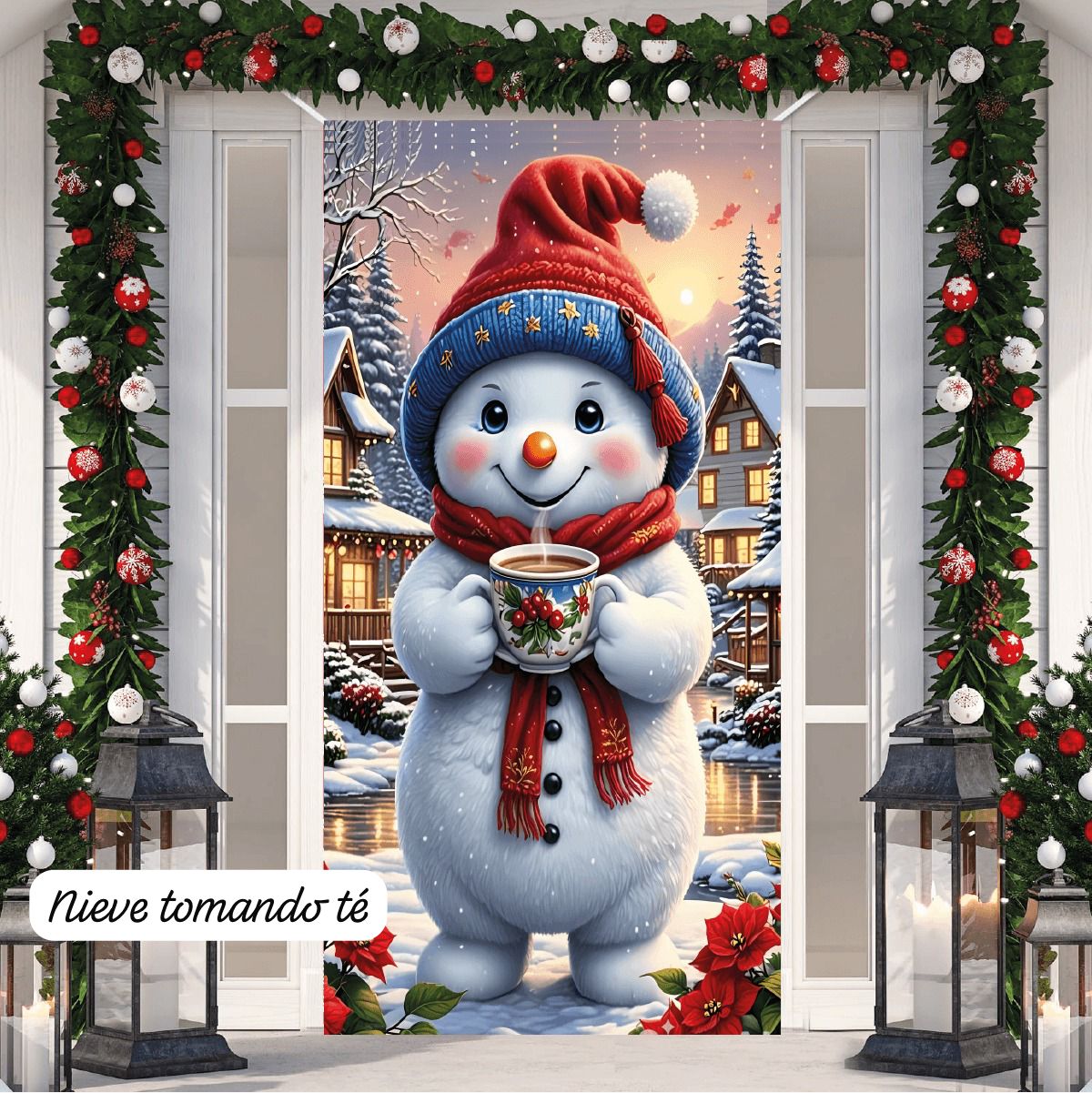 Fundas Navideñas para Puerta PREMIUM®