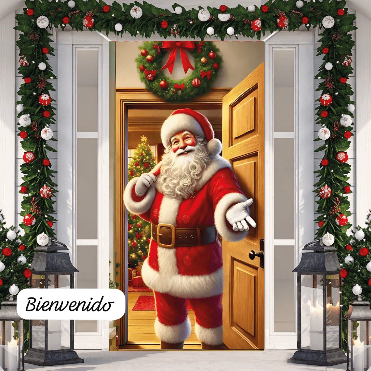 Fundas Navideñas para Puerta PREMIUM®