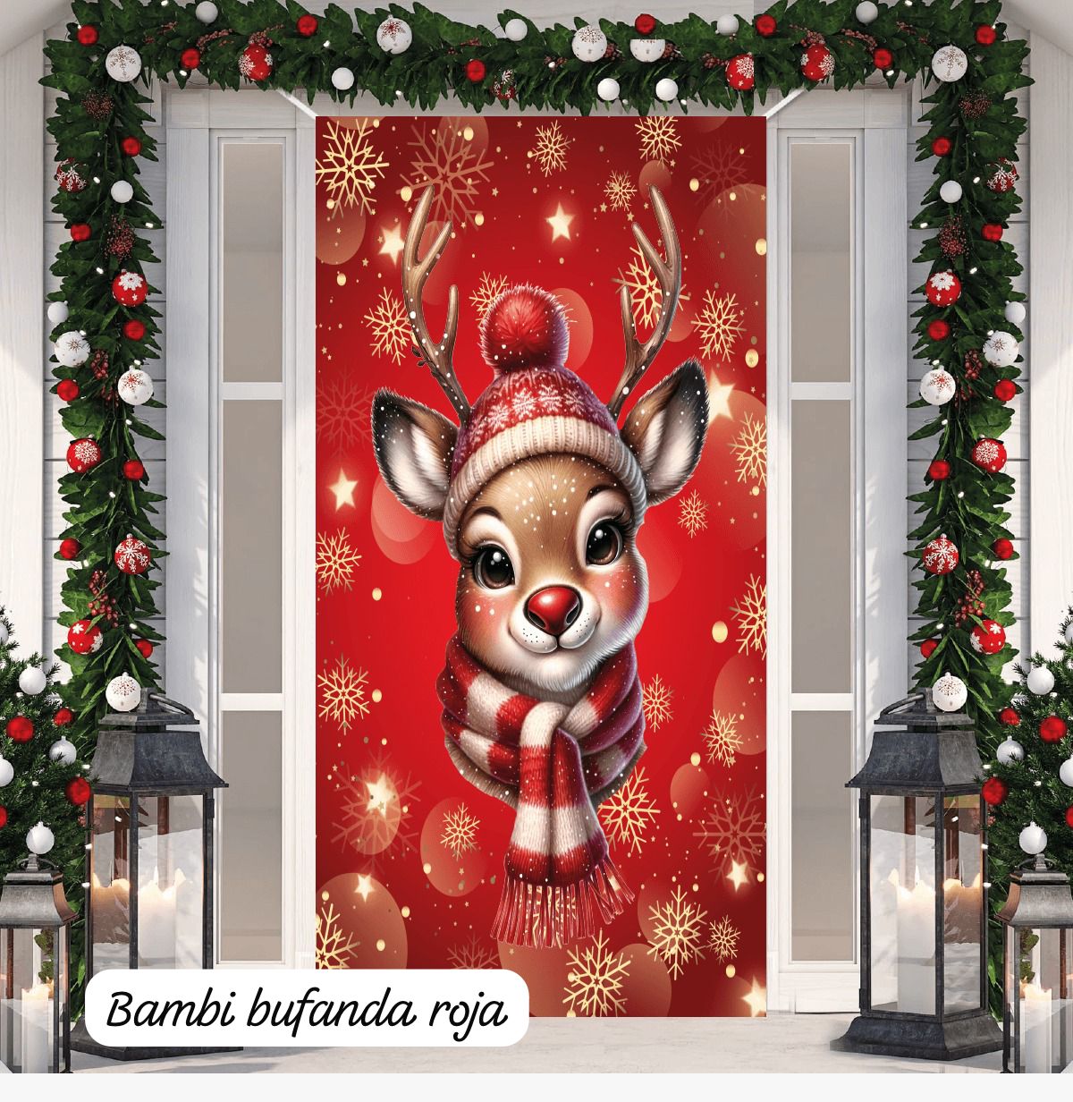 Fundas Navideñas para Puerta PREMIUM®