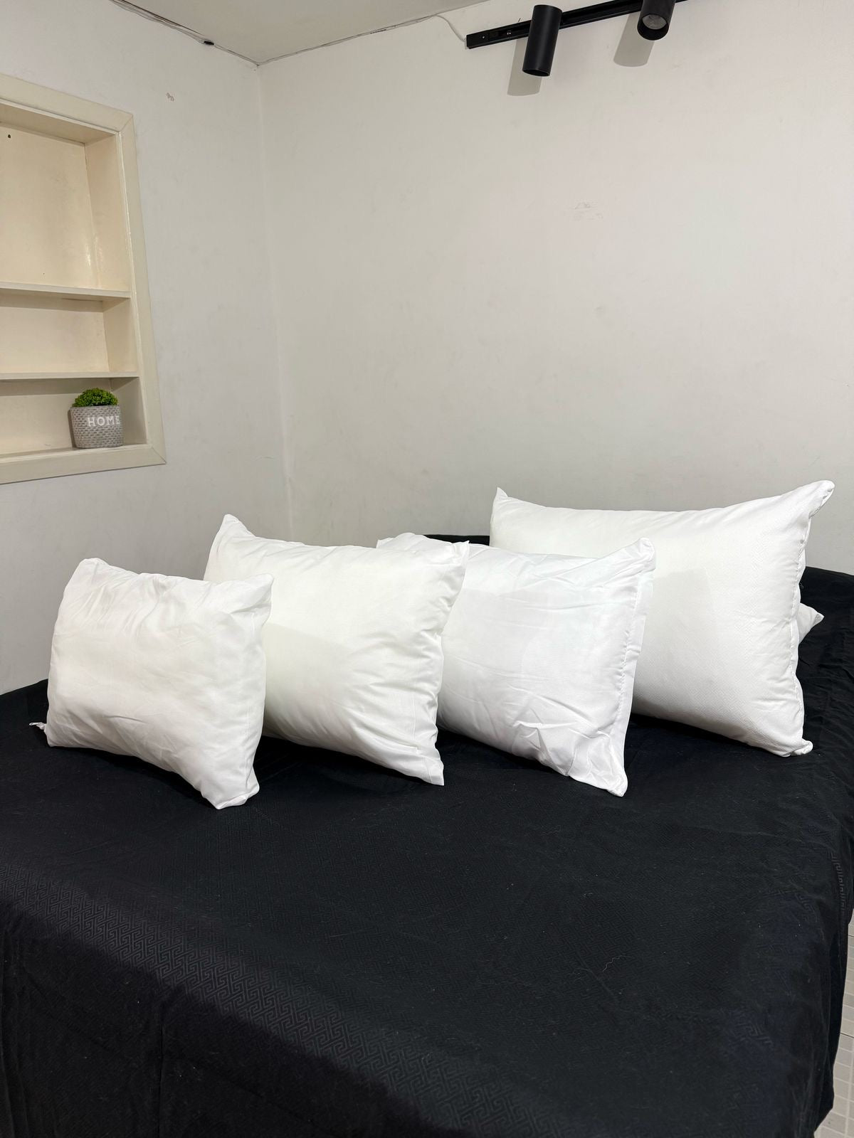 PAGUE 3 LLEVE 4❗ Almohada de Algodón Siliconado con Cremallera 50×70 cm