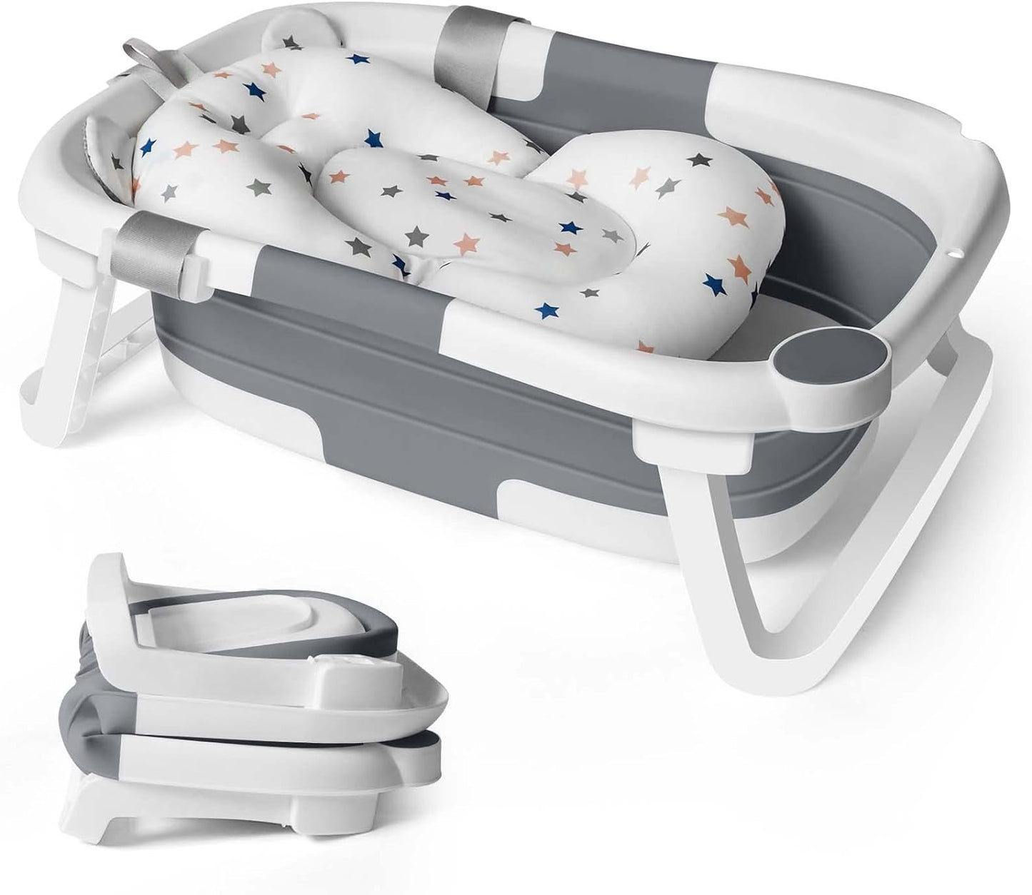 Bañera Plegable para Bebé – Seguridad y Comodidad Máxima – Disfruta de un baño tranquilo cada día