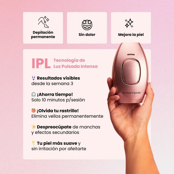 Depiladora IPL PRO Láser