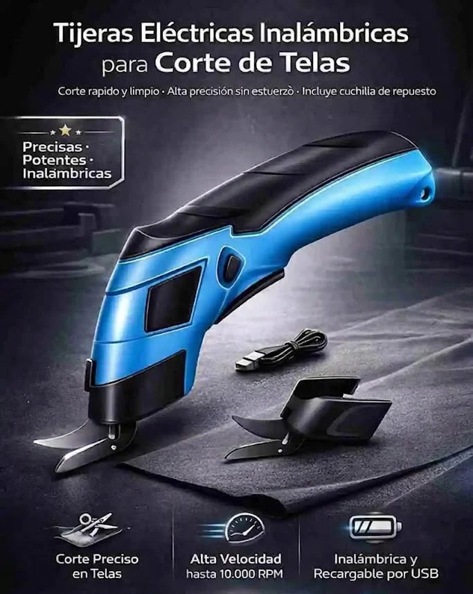 Tijera Eléctrica Para Tela ✂️ Cortes más precisos