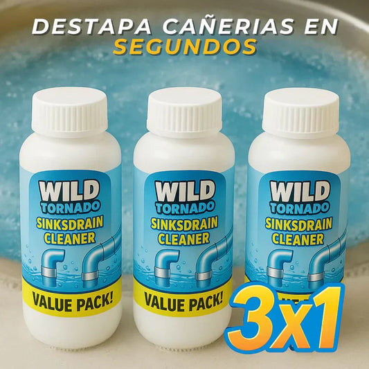 Destapa Cañerías Express 3x1 (250gr c/u) + Envío Gratis