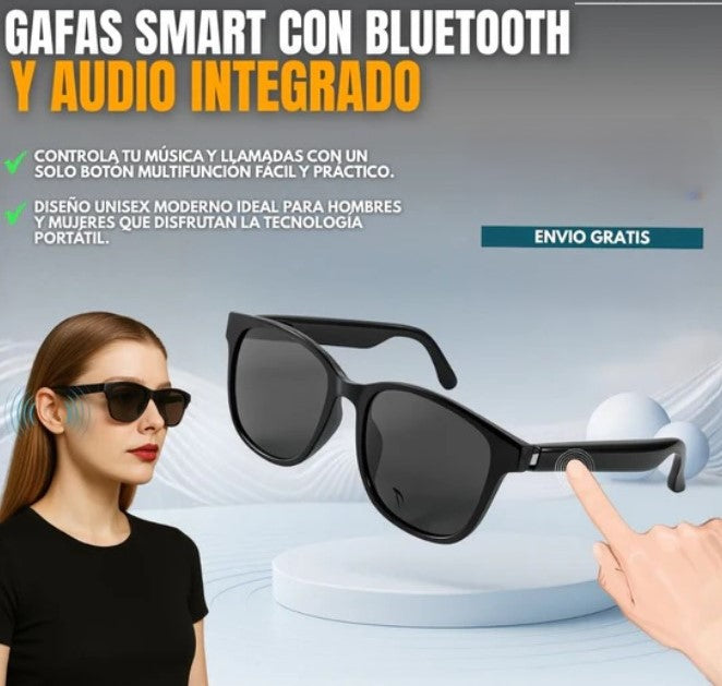 GAFAS SMART CON BLUETOOTH Y AUDIO