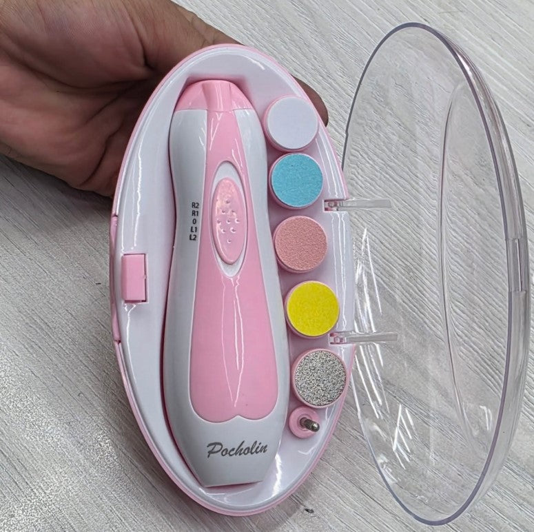 La forma más segura y delicada de cuidar las uñitas de tu bebé / Lima Corta Uñas Bebe Eléctrico