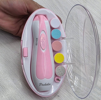 La forma más segura y delicada de cuidar las uñitas de tu bebé / Lima Corta Uñas Bebe Eléctrico