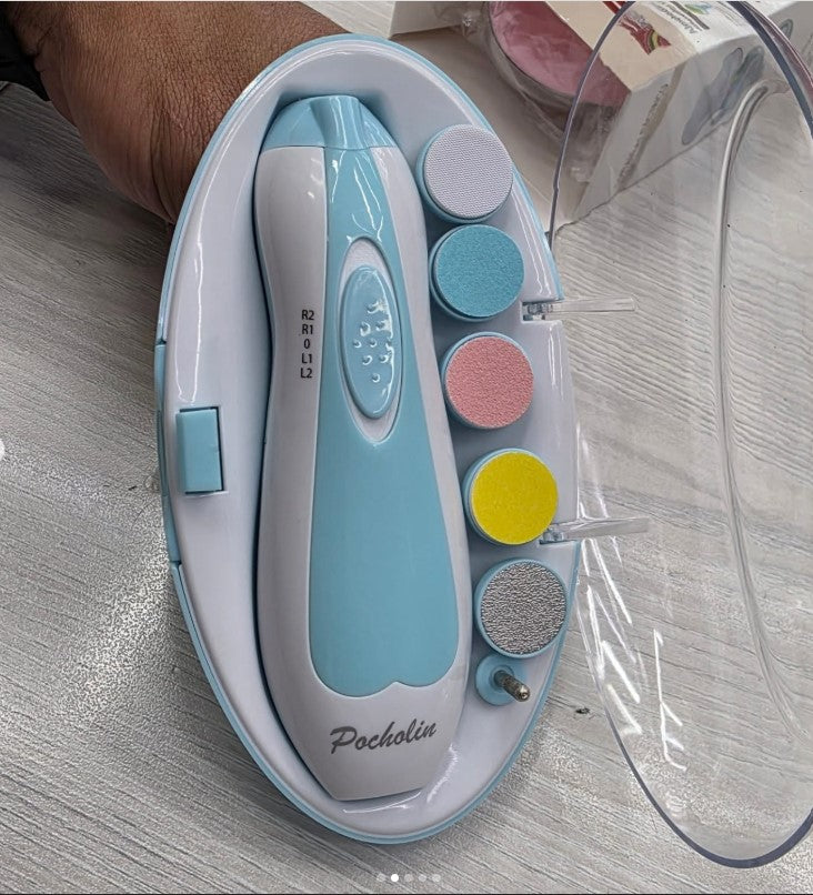 La forma más segura y delicada de cuidar las uñitas de tu bebé / Lima Corta Uñas Bebe Eléctrico
