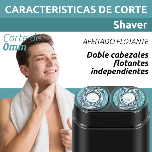 Mini Afeitadora Eléctrica para Hombres 🎁 ¡Tu afeitado perfecto!