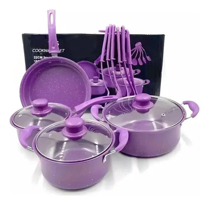 Juego de Cocina 13 Piezas (Producto Antiadherente)