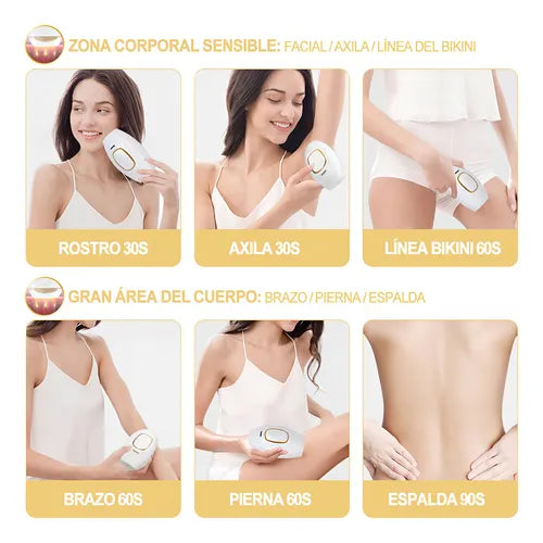Depiladora IPL PRO Láser