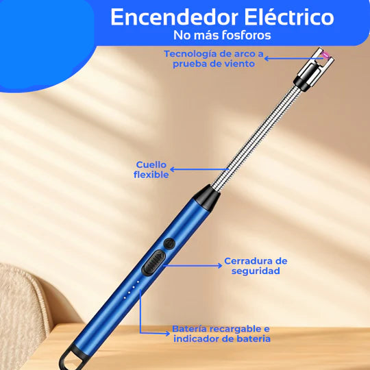 Encendedor Eléctrico Recargable pack x 2 NEW