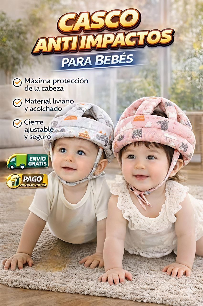 Casco Anti Impacto para Bebés