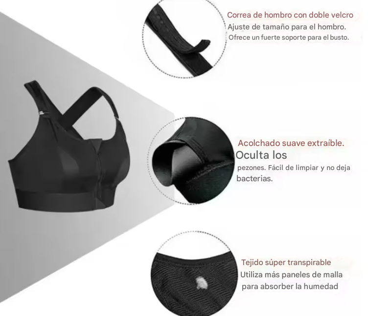 Bracorretor de Postura™ – Realza Ajusta y Controla La presión de Tus senos Y Tu Espalda